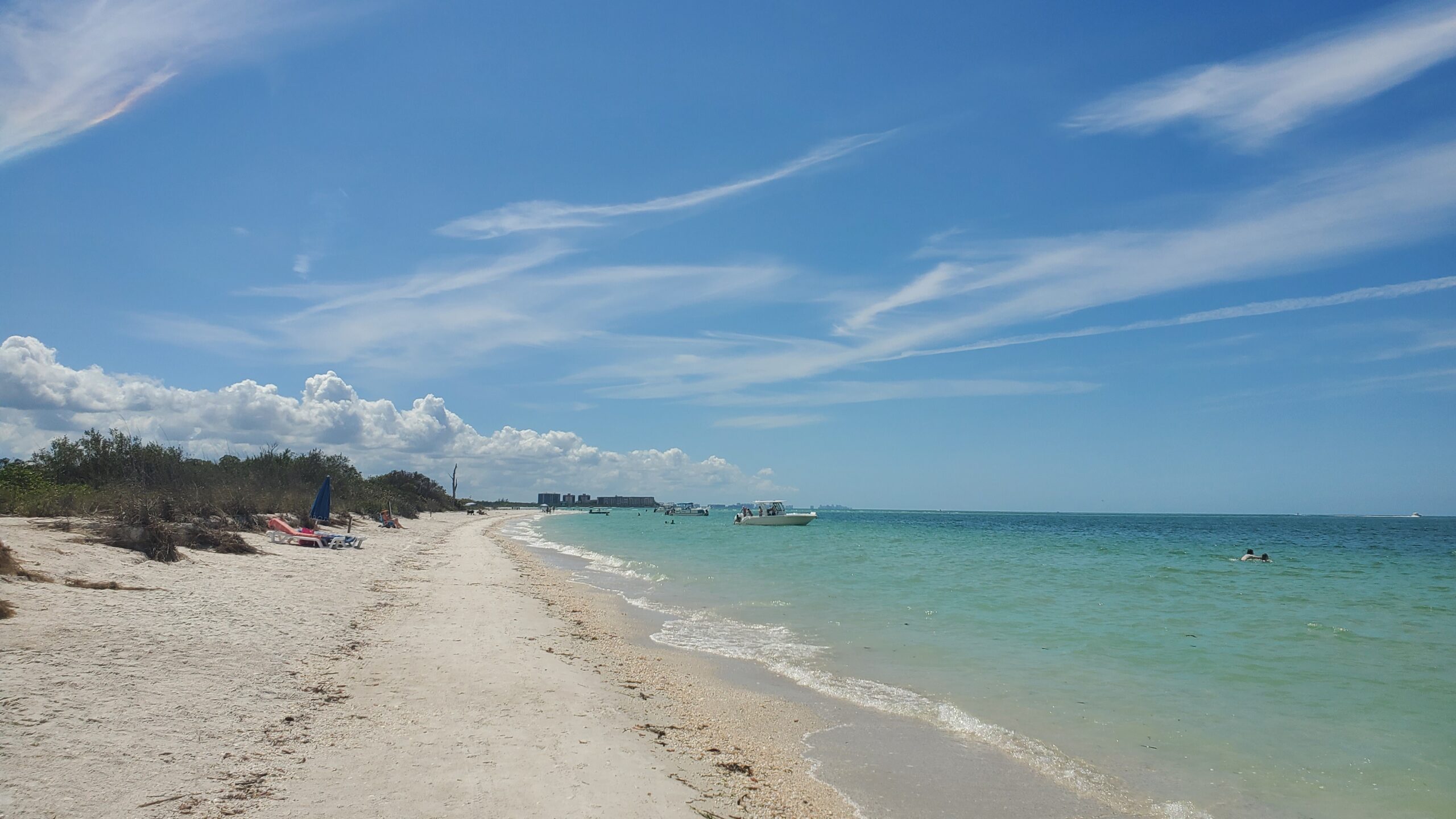 Beautiful beach at Lovers Key State Park near Fort Myers in Southwest Florida